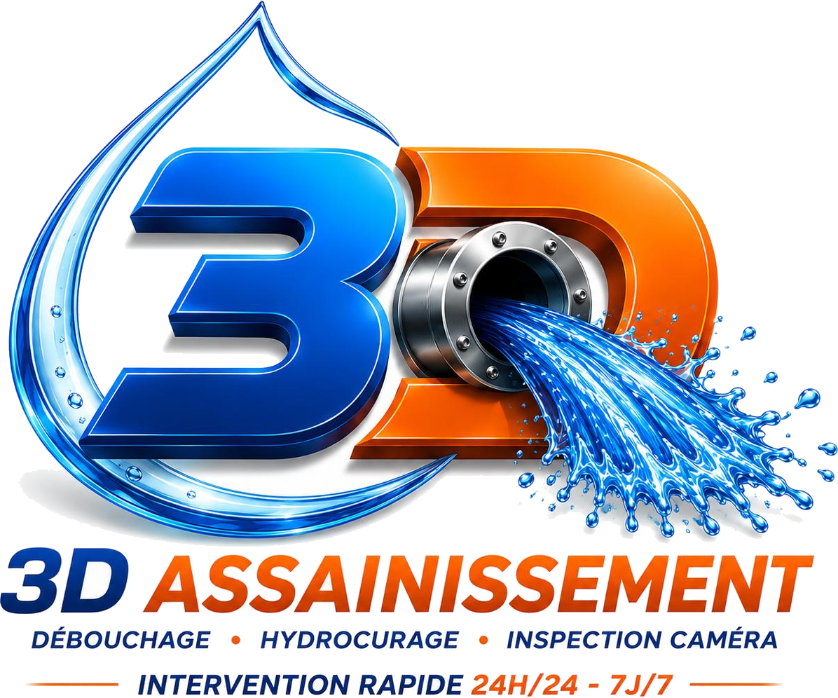 3D Assainissement — débouchage, curage, inspection caméra à Aubervilliers